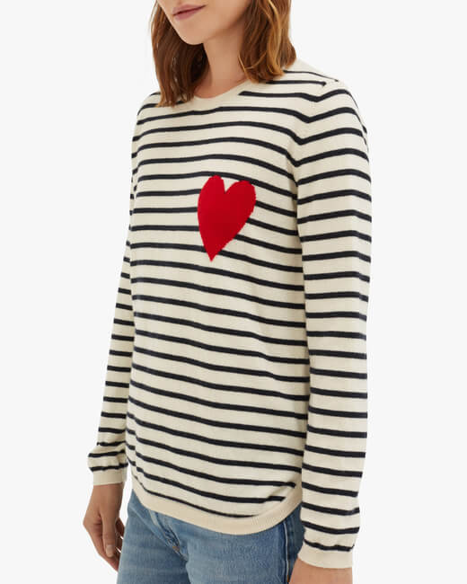 Breton Heart Sweater