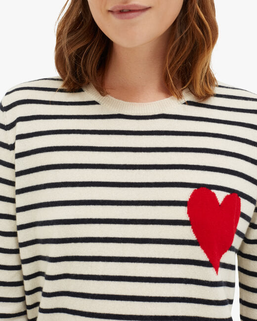 Breton Heart Sweater