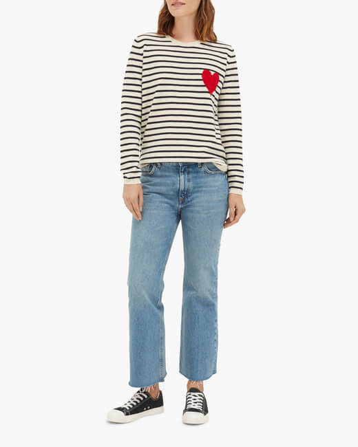 Breton Heart Sweater