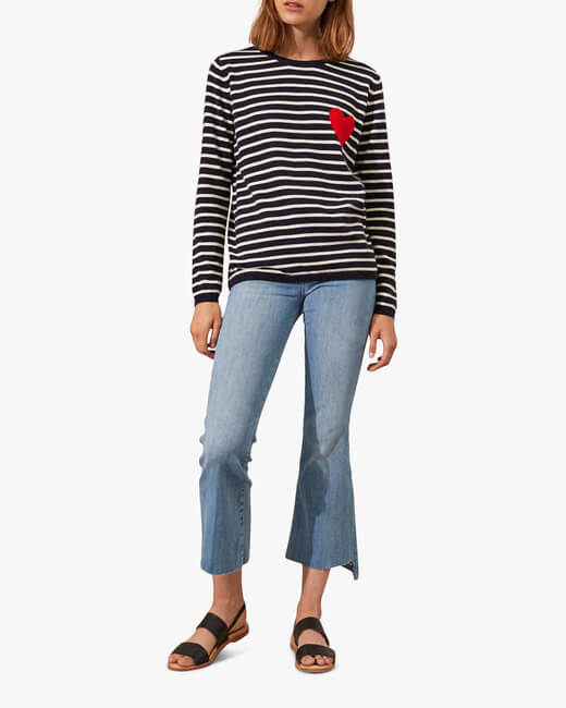 Breton Heart Sweater