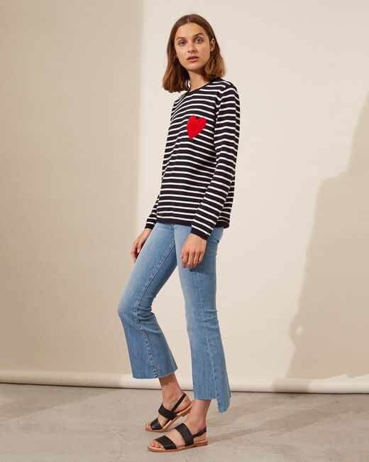 Breton Heart Sweater