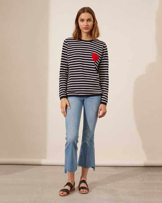 Breton Heart Sweater