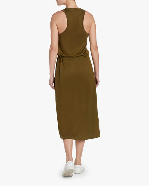 Rower Belted Midi Dress