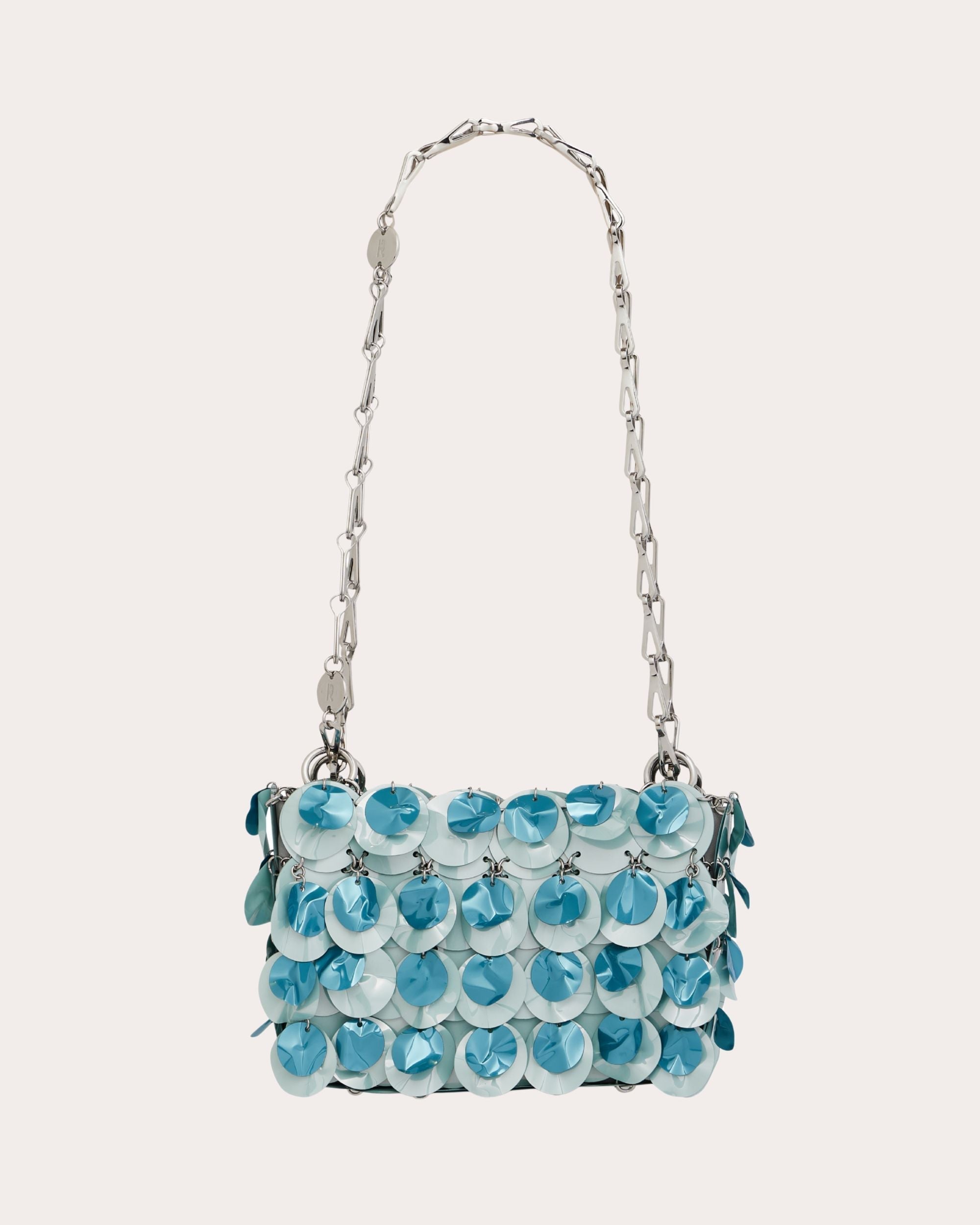 Sparkle Nano Paillette Embellished Shoulder Bag
