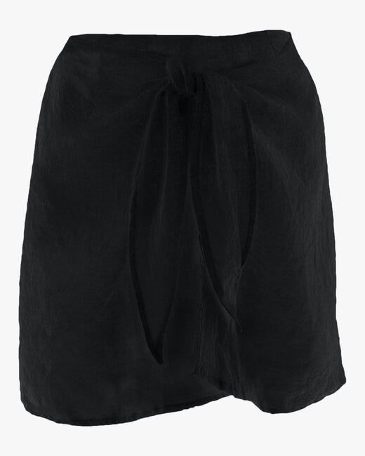 The Wrap Mini Skirt