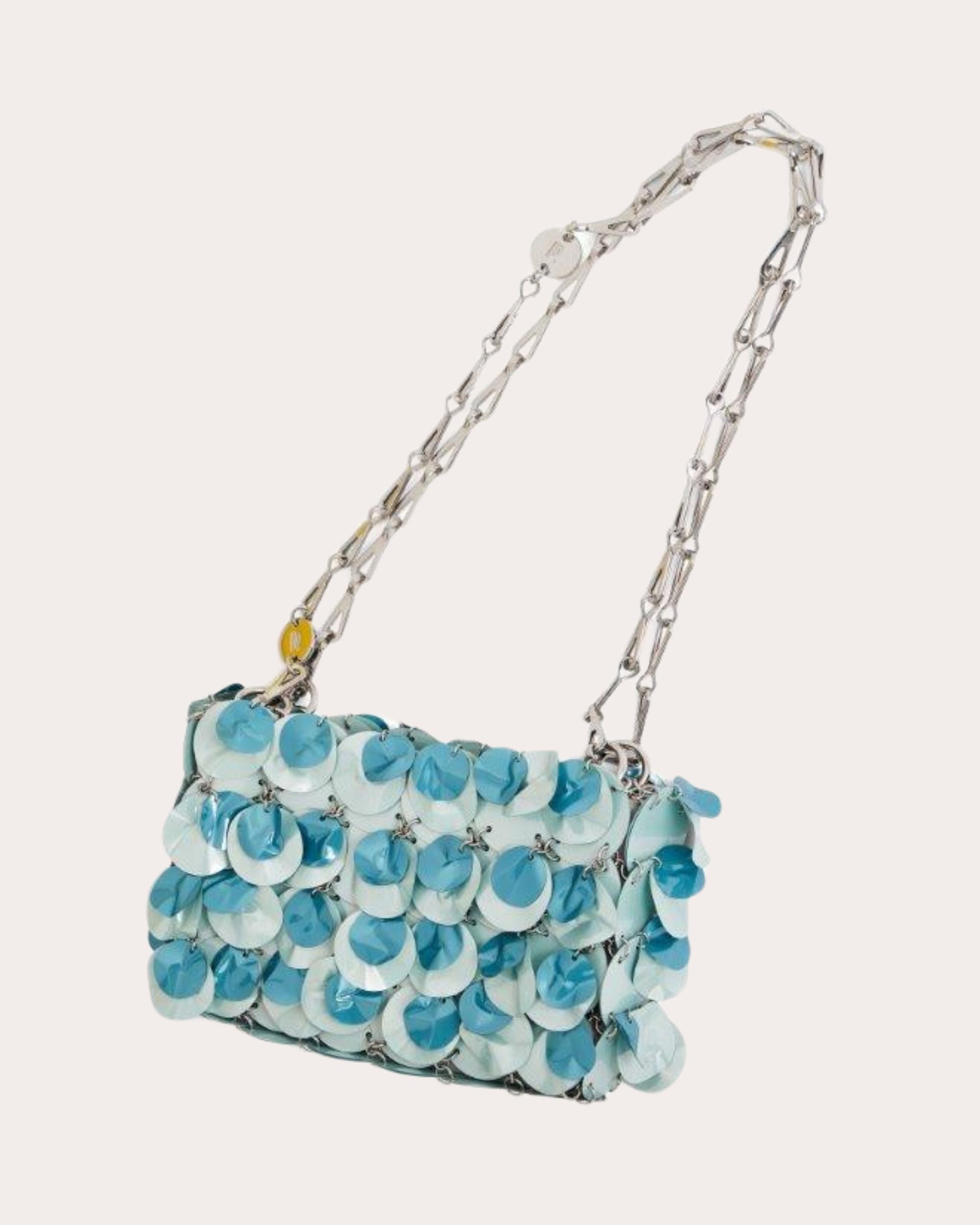 Sparkle Nano Paillette Embellished Shoulder Bag