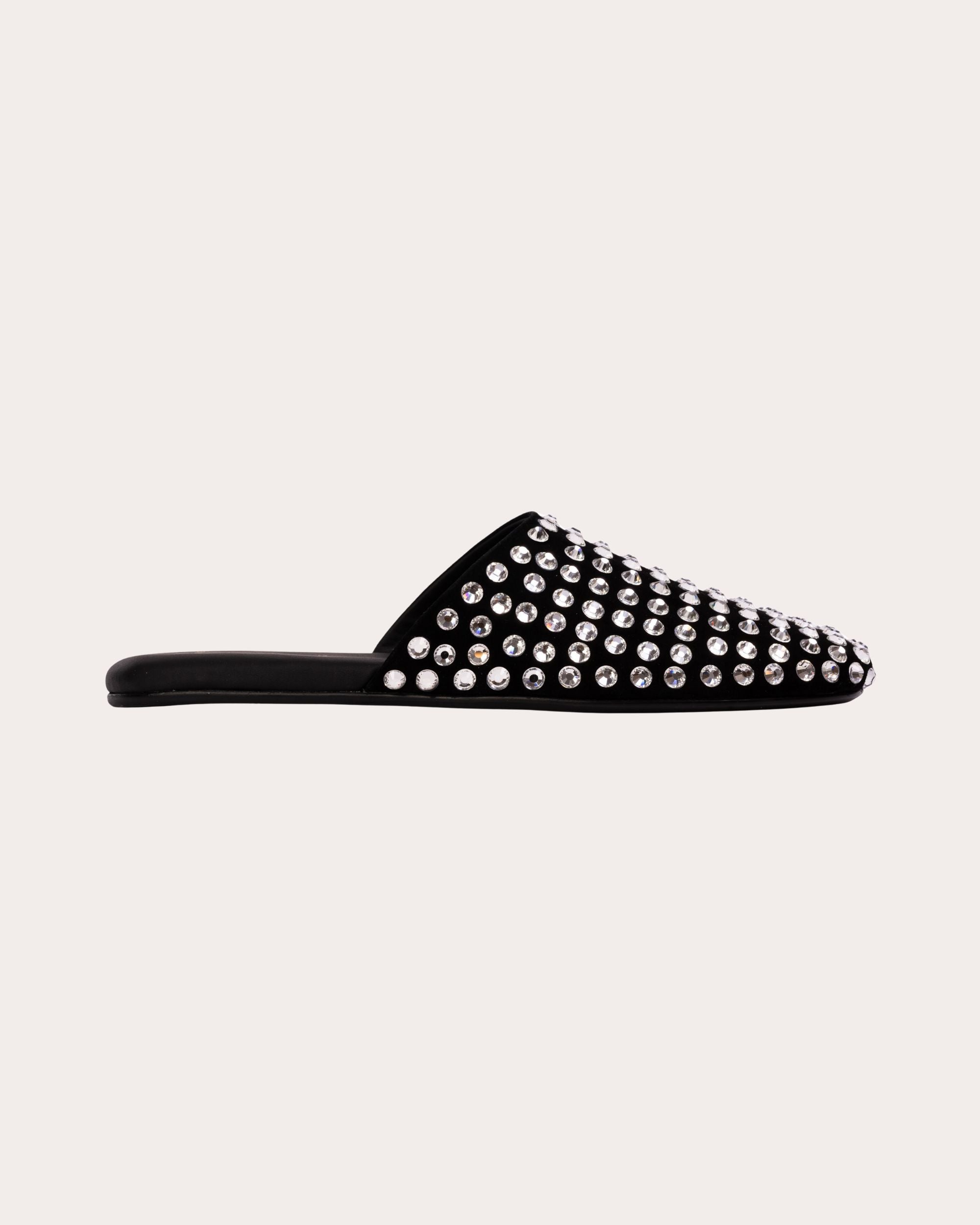 Shiloh Embellished Leather Mule
