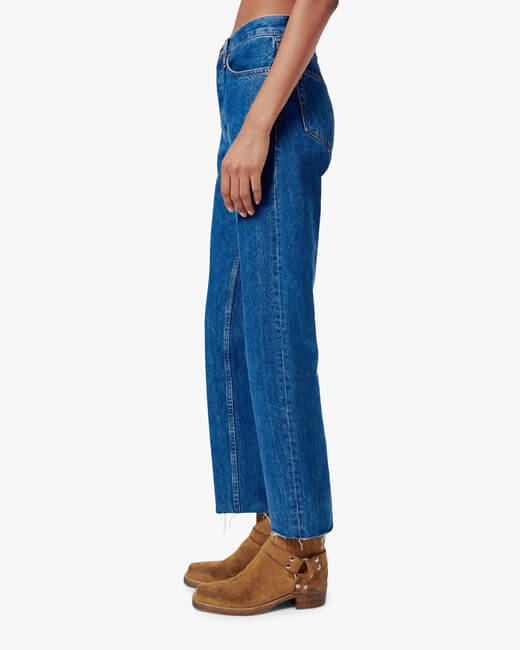 High-Rise Stovepipe Jeans
