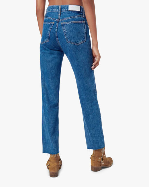 High-Rise Stovepipe Jeans