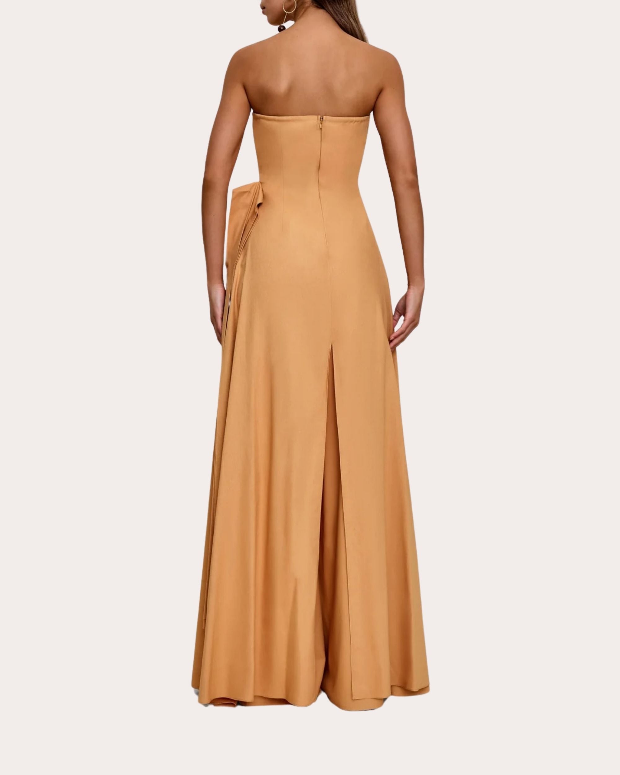 Nata Flared Linen-Blend Wide-Leg Pants