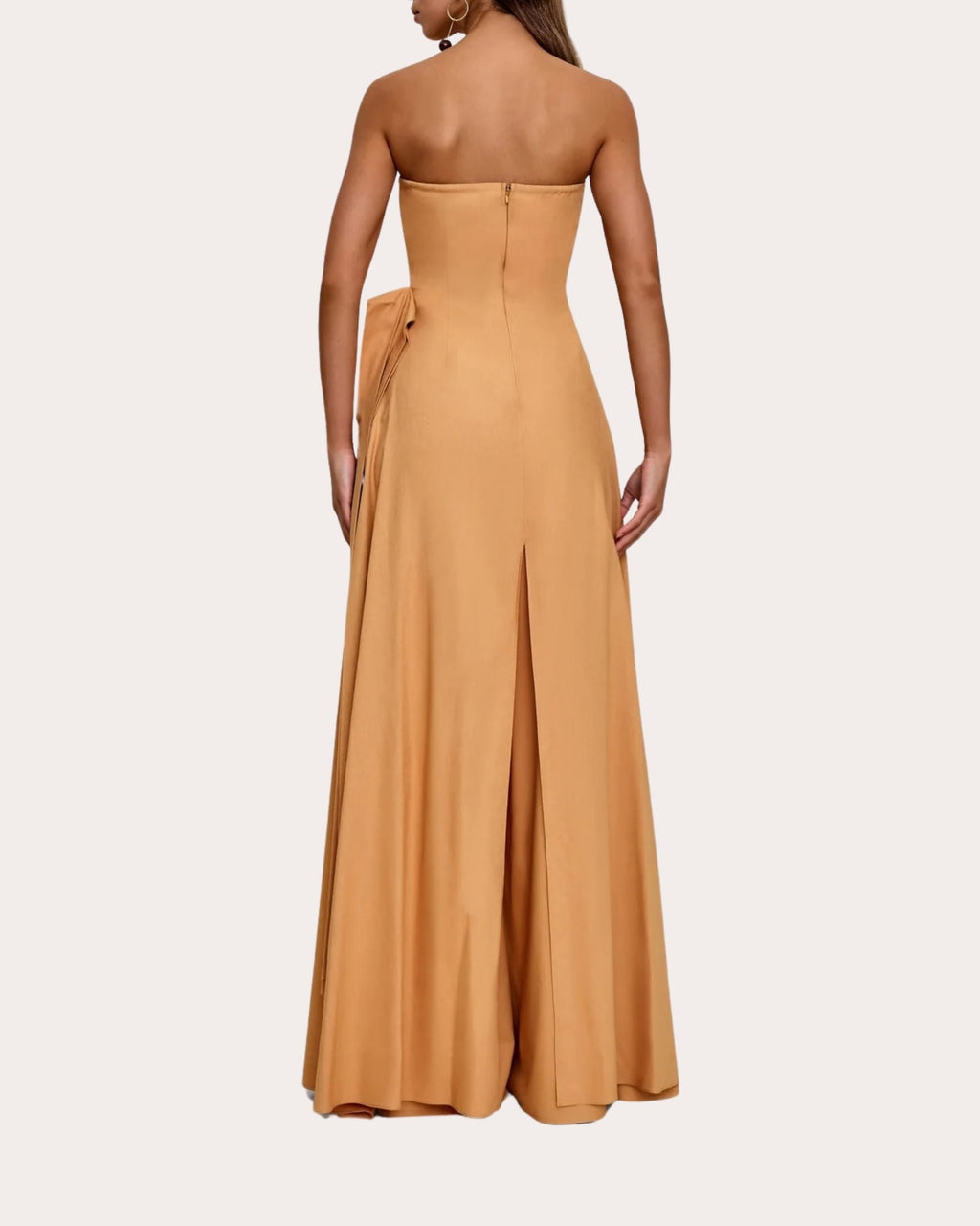 Fora Asymmetric Linen-Blend Top