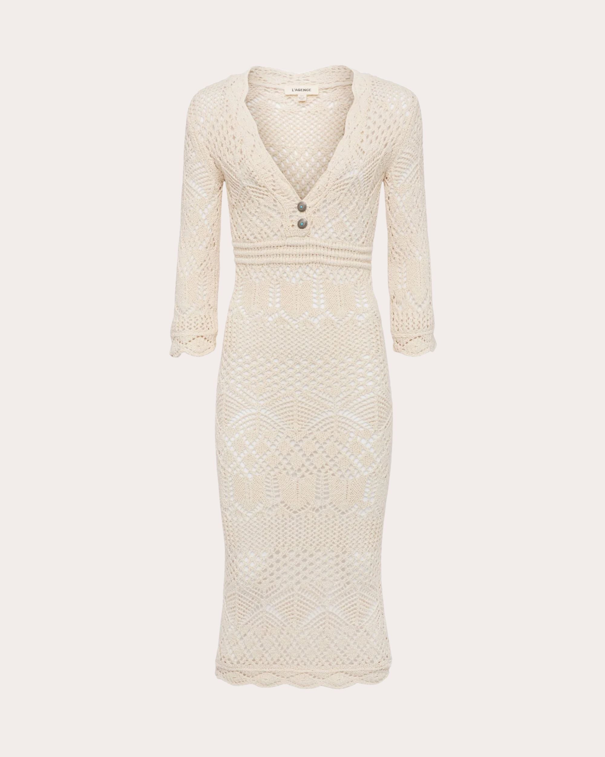 Dovie V-Neck Knit Cover-Up