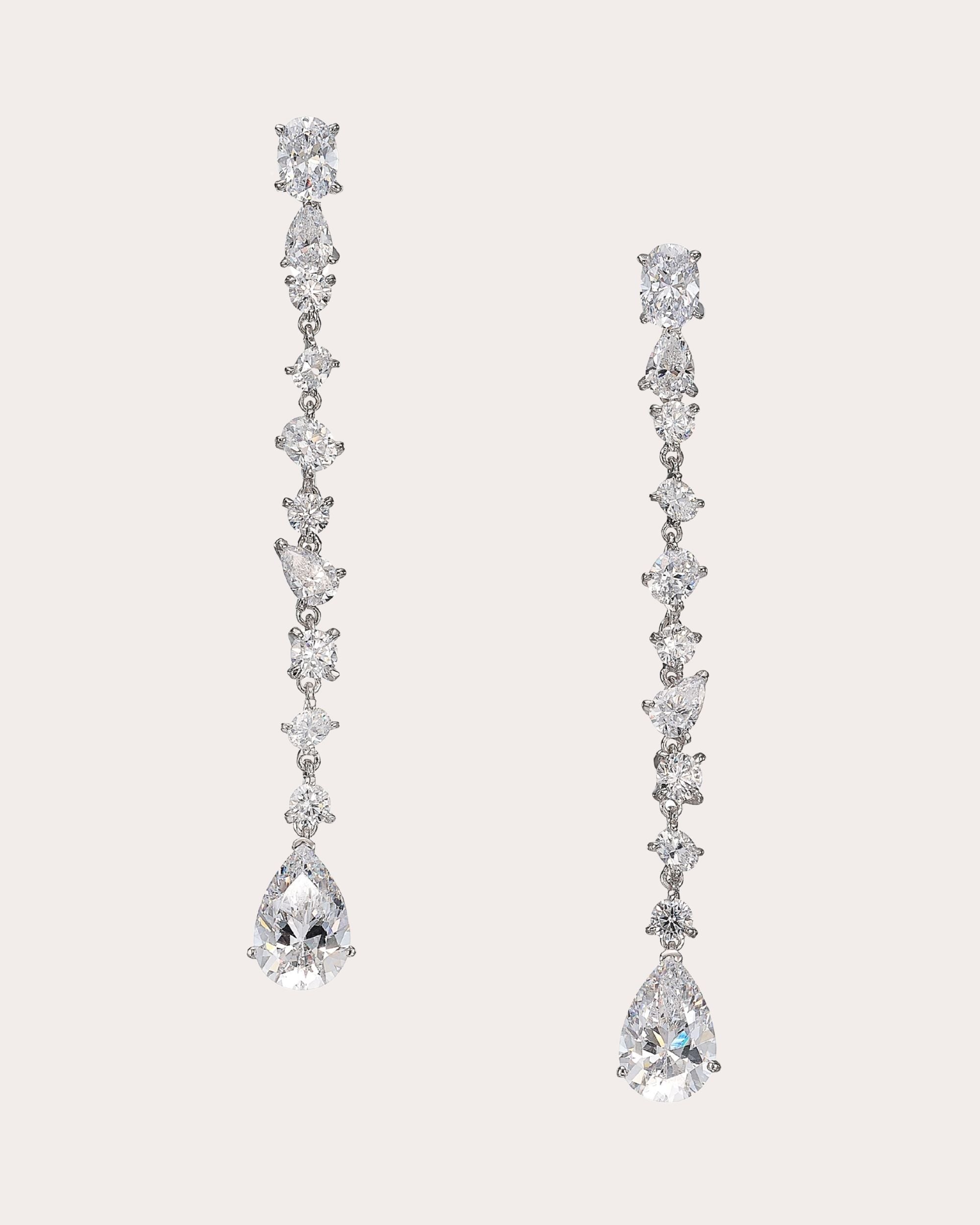 Celestial Dust 18K Gold and Rhodium Vermeil Lab-Grown Diamond Earrings