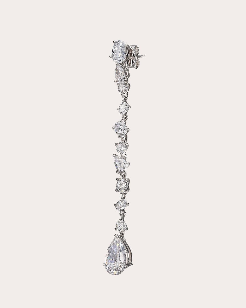 Celestial Dust 18K Gold and Rhodium Vermeil Lab-Grown Diamond Earrings