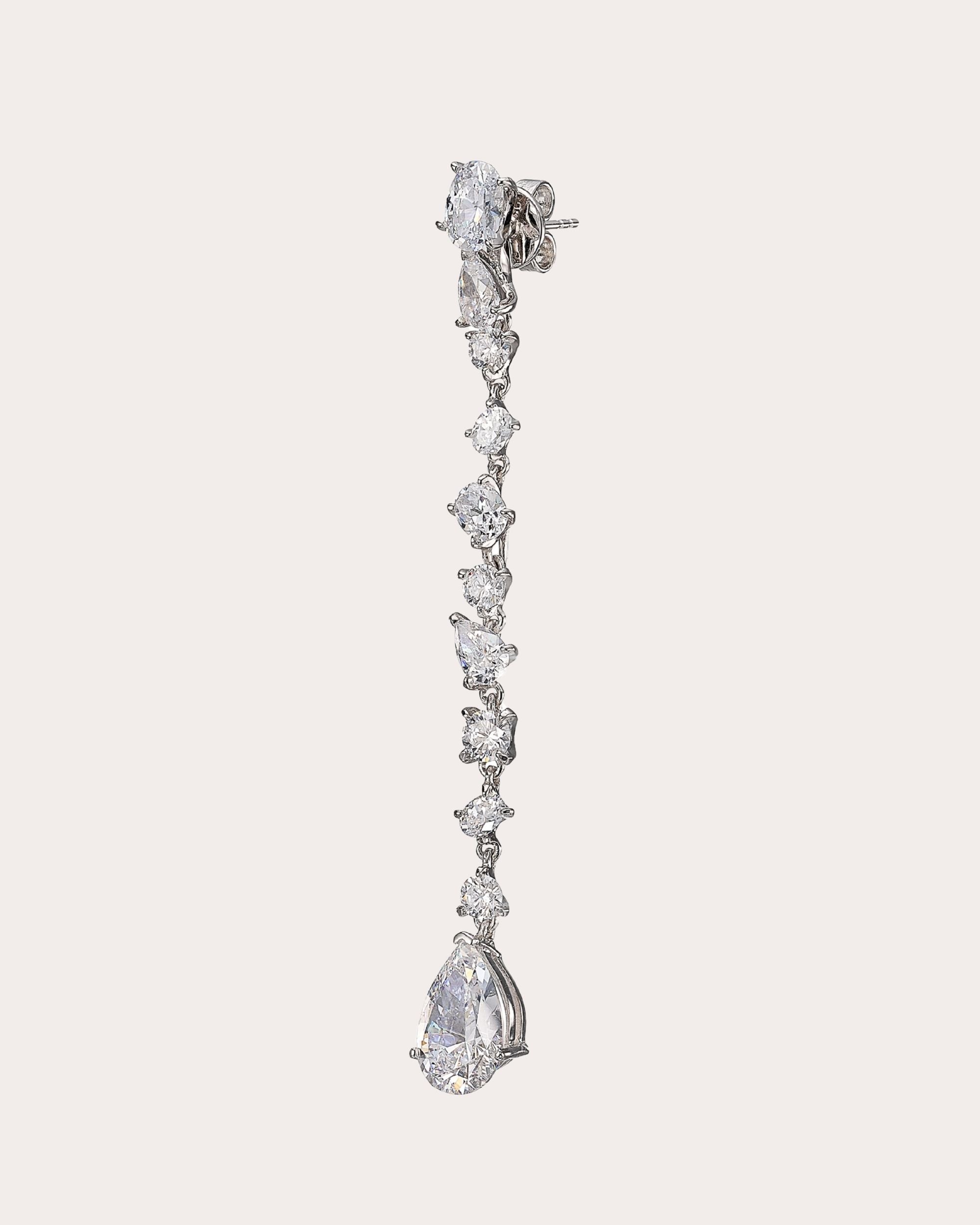 Celestial Dust 18K Gold and Rhodium Vermeil Lab-Grown Diamond Earrings