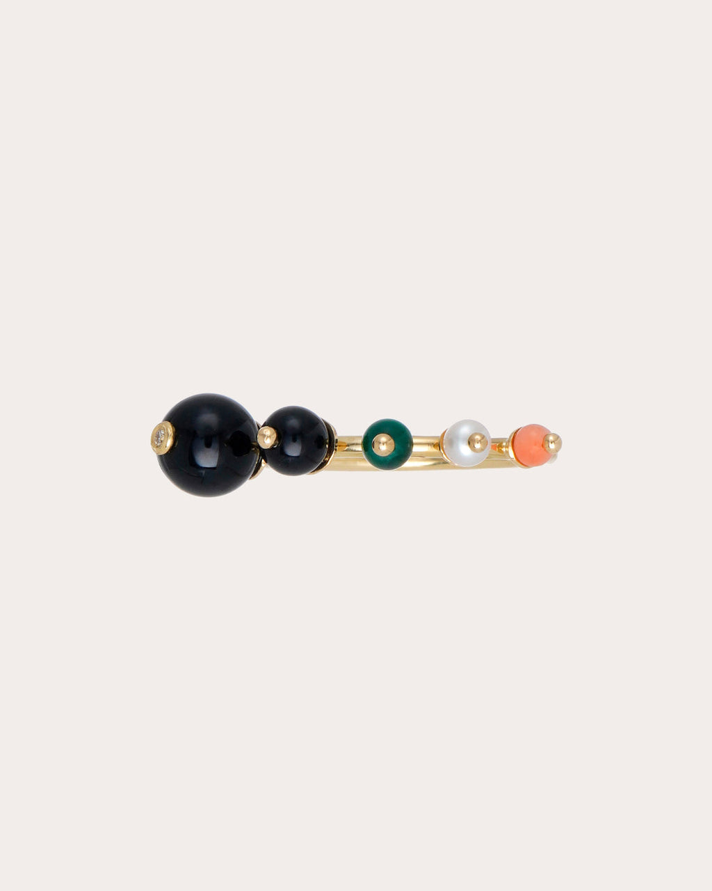 Soleil 18K Gold Multi-Stone Ring