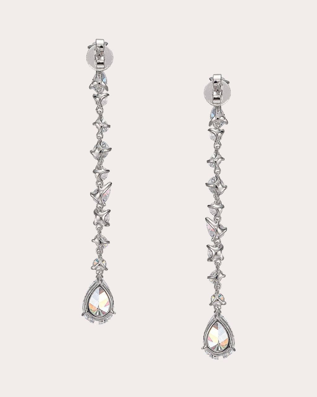 Celestial Dust 18K Gold and Rhodium Vermeil Lab-Grown Diamond Earrings