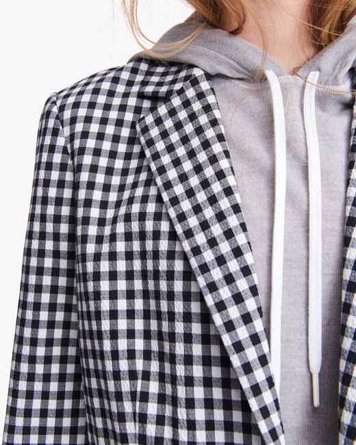 Ames Gingham Blazer