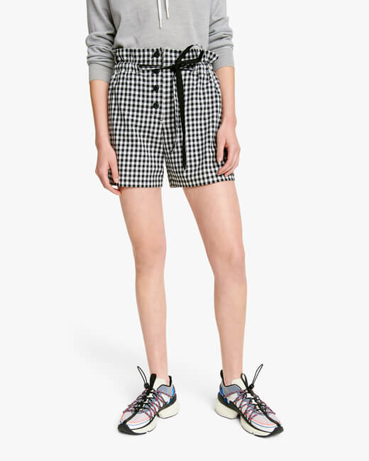 Camille Gingham Shorts