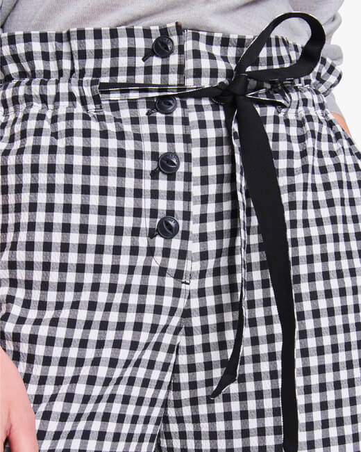 Camille Gingham Shorts