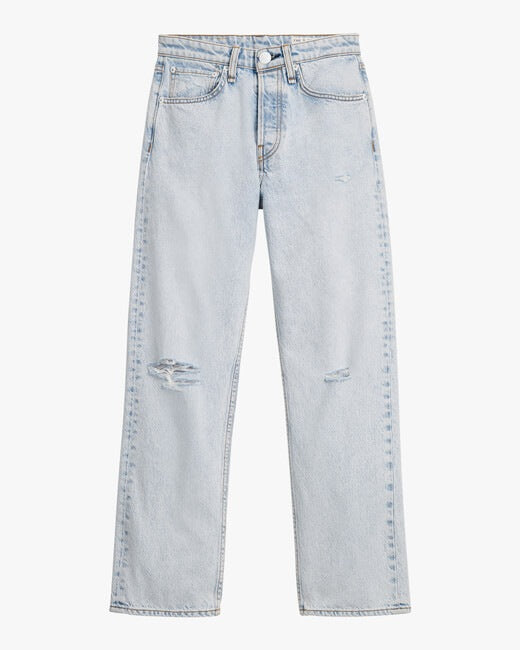 Maya High-Rise Ankle Straight Jeans