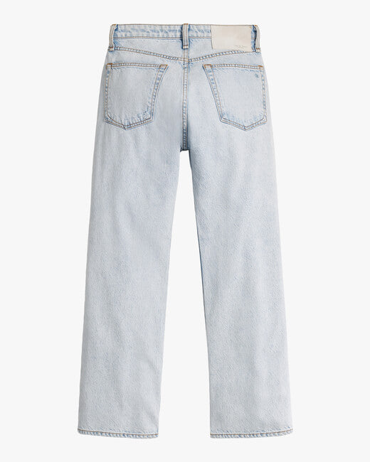 Maya High-Rise Ankle Straight Jeans