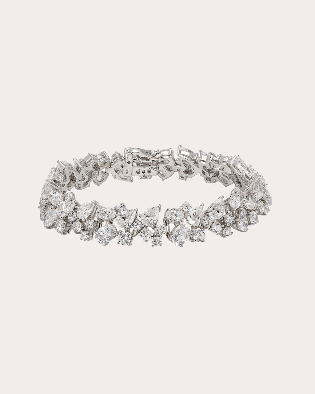 Garden Of Eden 18K Gold and Rhodium Vermeil Lab-Grown Diamond Bracelet