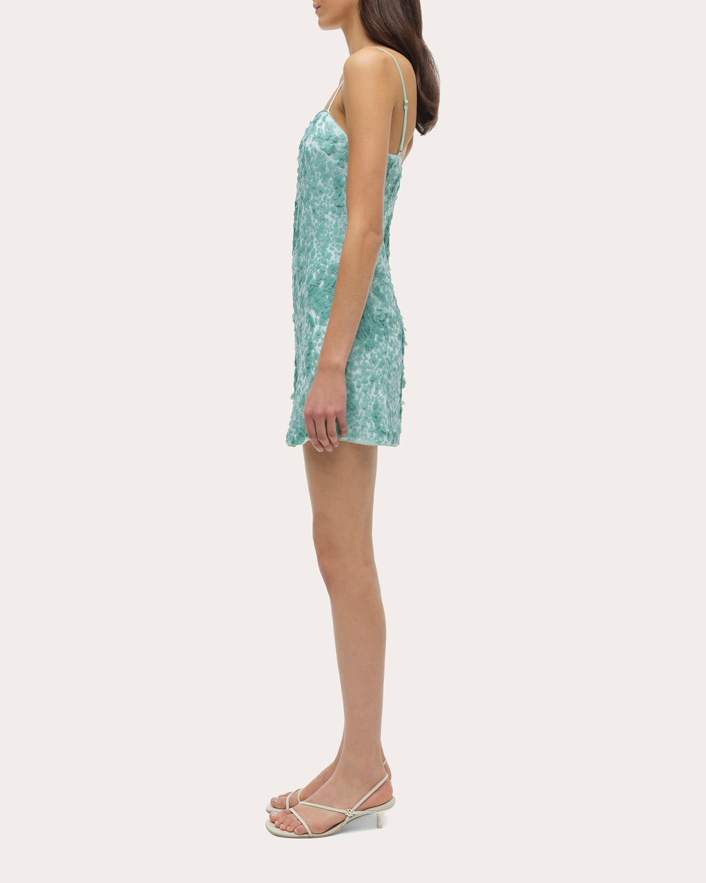 Lollie Sequin Sleeveless Mini Dress