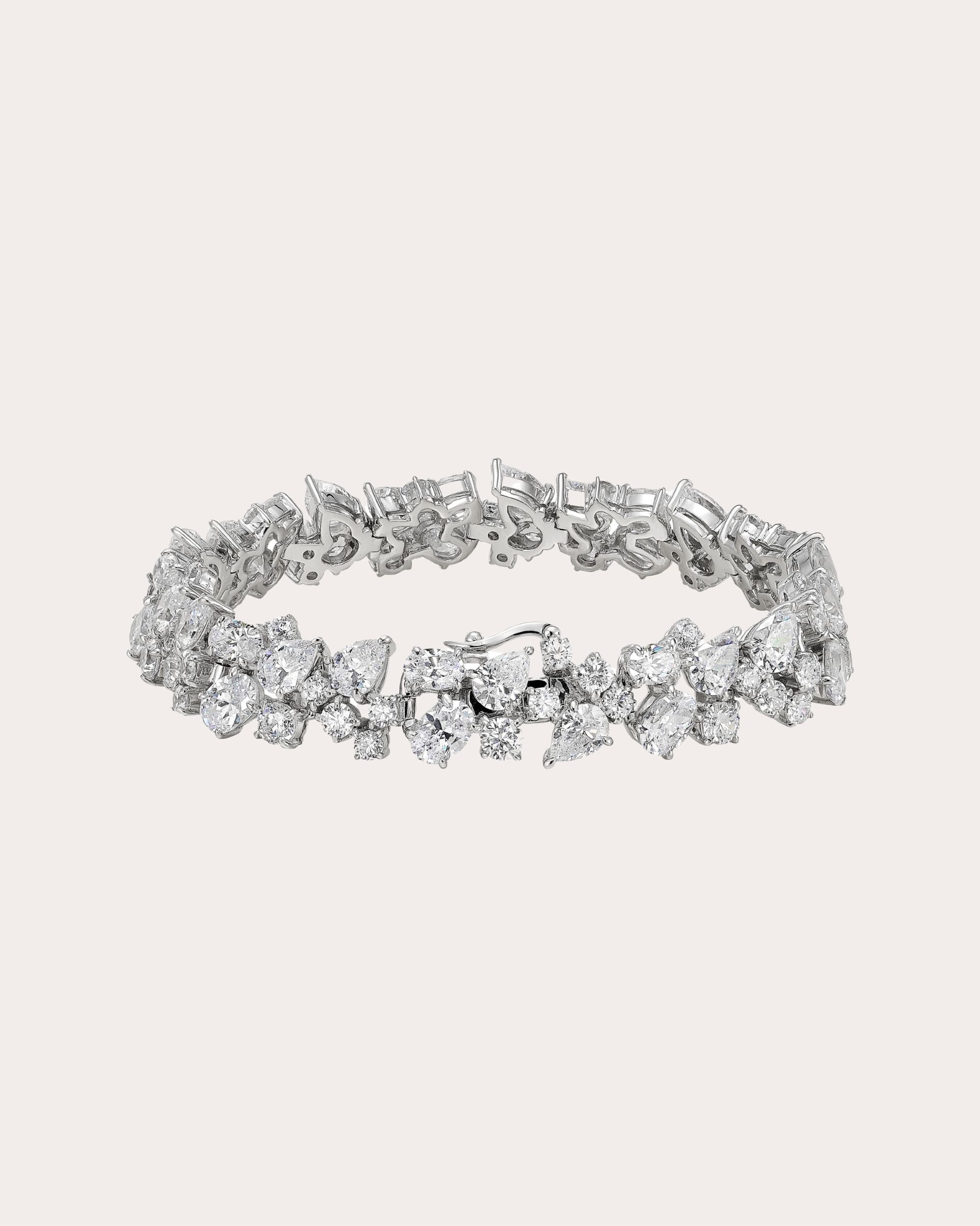Garden Of Eden 18K Gold and Rhodium Vermeil Lab-Grown Diamond Bracelet