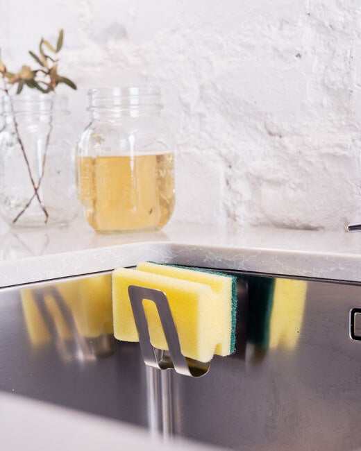 Straight Stainless Sponge Holder