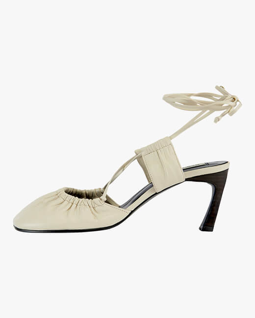 Toe Shirring Heel