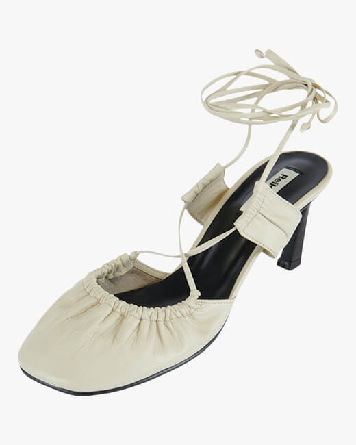 Toe Shirring Heel