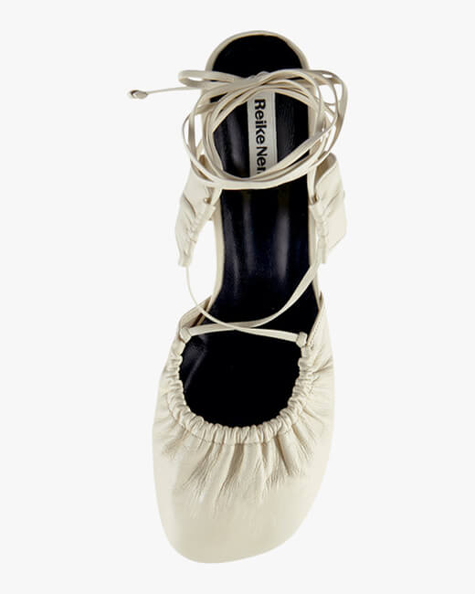 Toe Shirring Heel