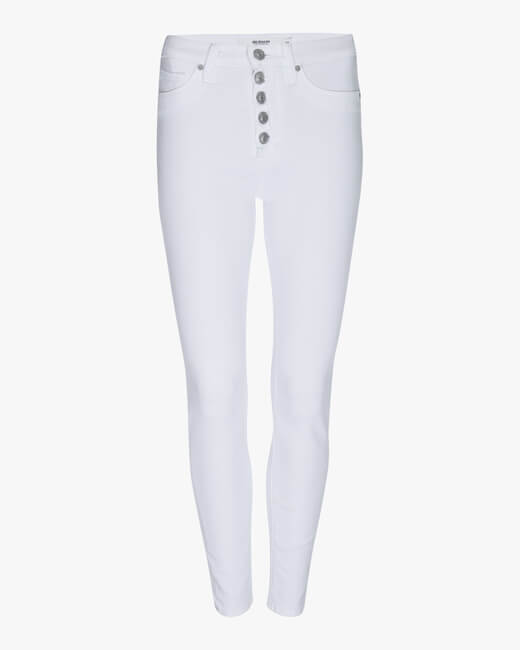 Barbara High-Waist Super-Skinny Ankle Jeans
