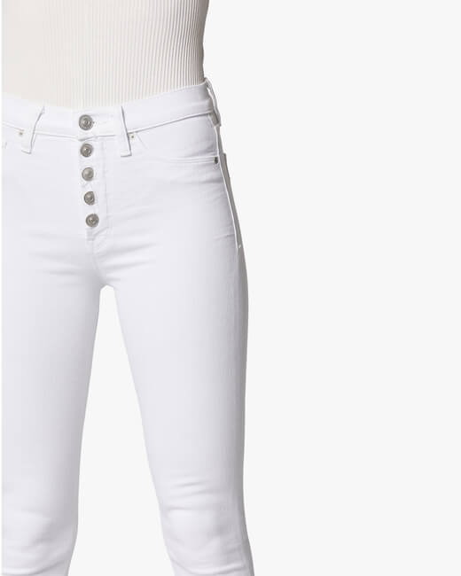 Barbara High-Waist Super-Skinny Ankle Jeans