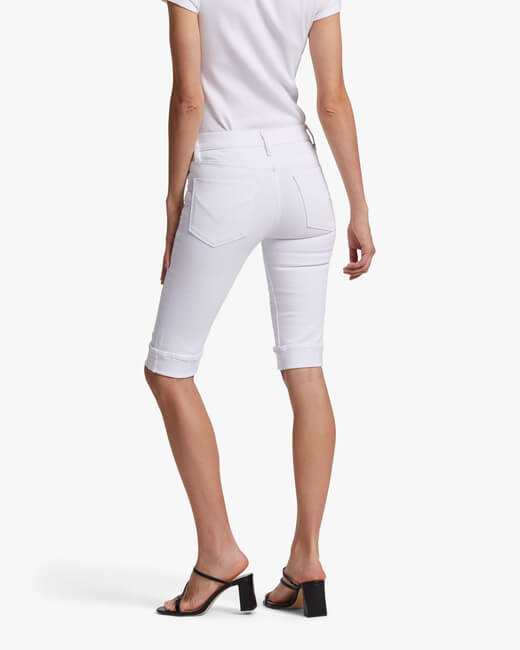 Amelia Cut-Off Knee Shorts