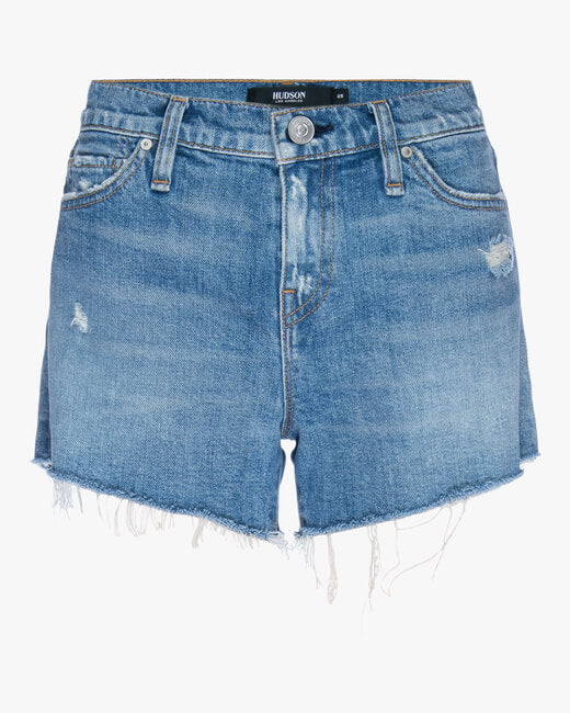Gemma Mid-Rise Cut-Off Shorts