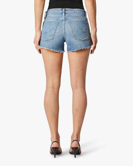Gemma Mid-Rise Cut-Off Shorts