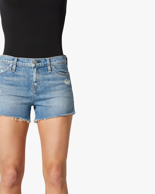 Gemma Mid-Rise Cut-Off Shorts