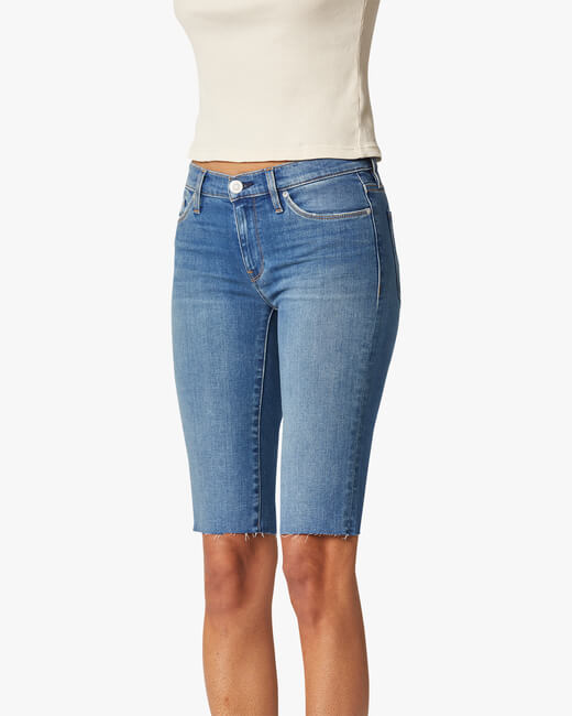 Amelia Cut-Off Knee Shorts