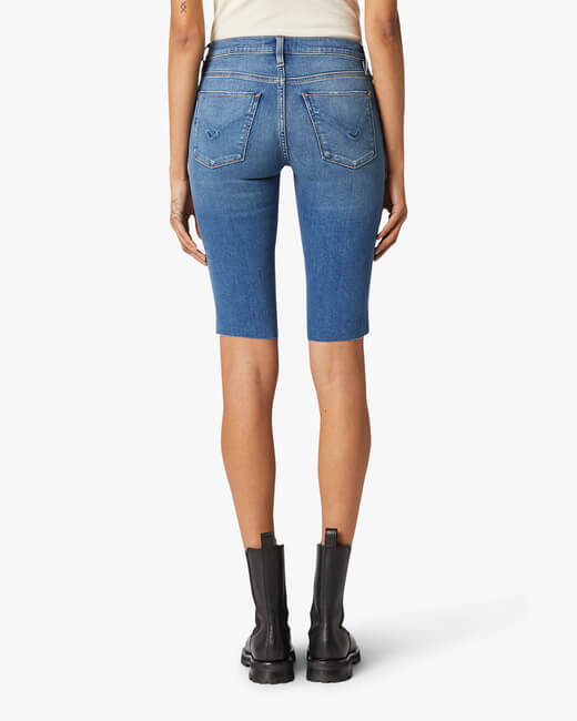 Amelia Cut-Off Knee Shorts