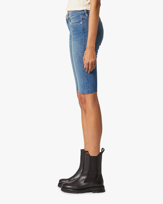 Amelia Cut-Off Knee Shorts
