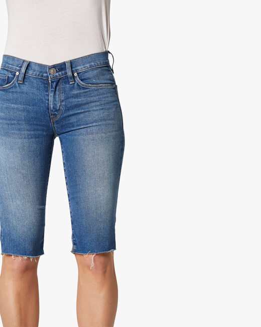 Amelia Cut-Off Knee Shorts