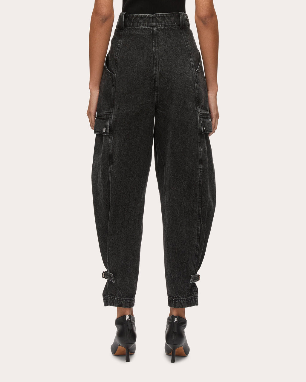 Tapered Cargo Jeans