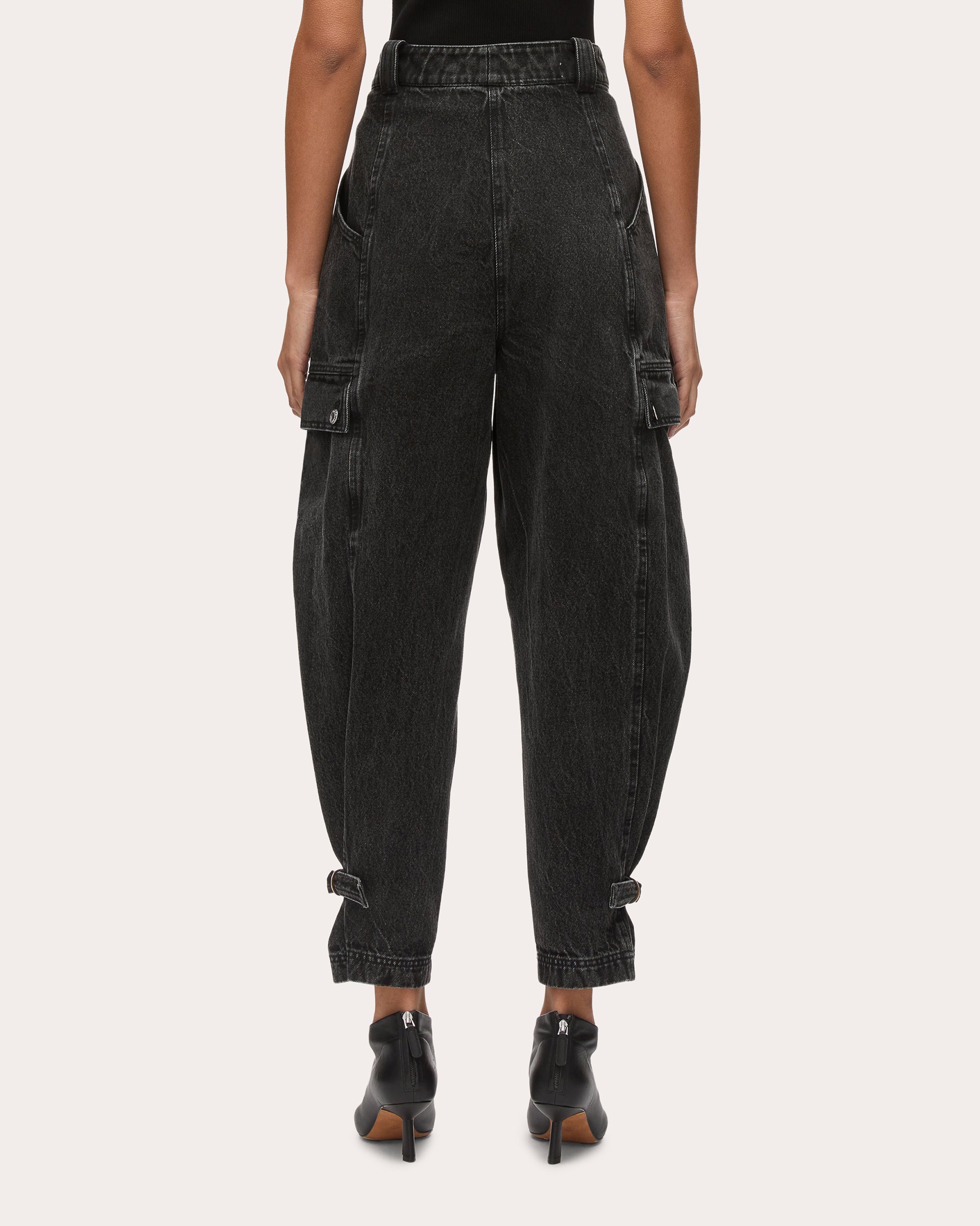 Tapered Cargo Jeans