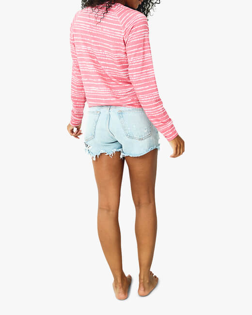 Pink Tie Dye Crewneck Sweatshirt