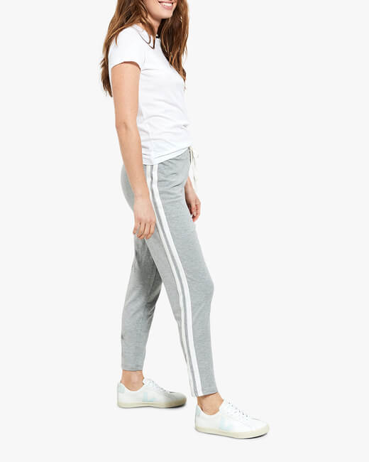Grey Stripe Pants