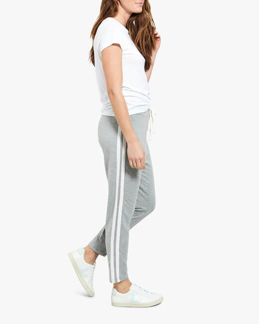 Grey Stripe Pants