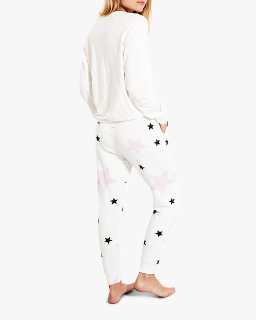 Pink Star Lounge Pants