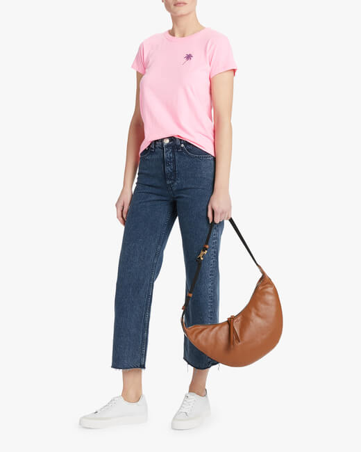 Two-Tone Palm Tree Tee